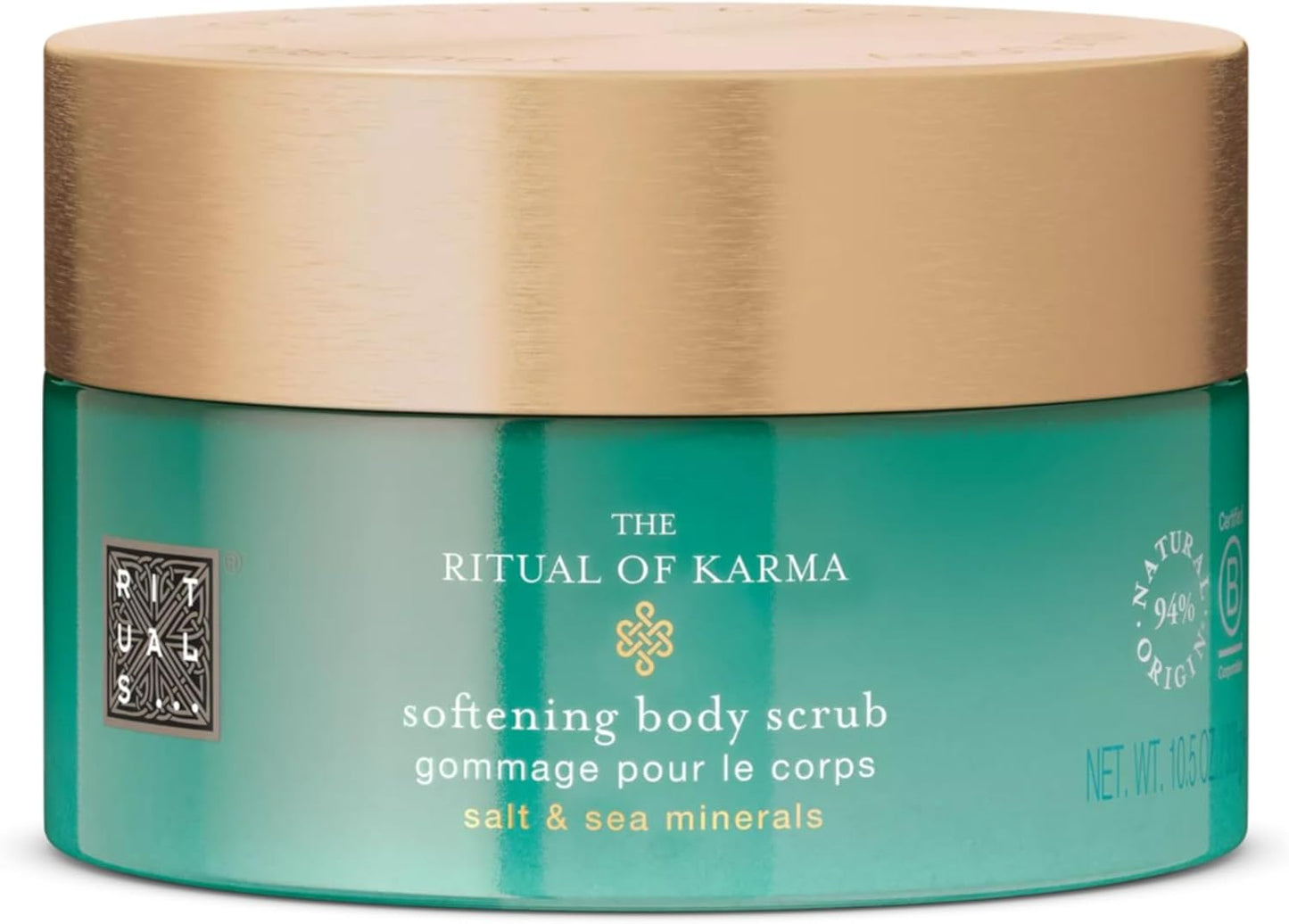 RITUALS Body Scrub the Ritual of Ayurveda – Exfoliante Corporal Con Sal Rosa De Punjab Y Aceite De Almendras Dulces – 94% De Ingredientes De Origen Natural – 300 G