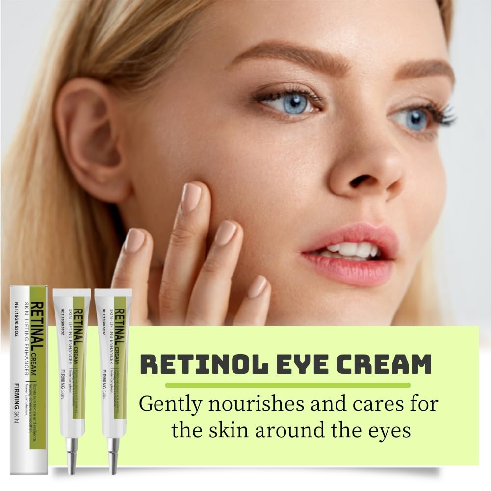 Retinal skytte tightening booster, 2 st Retinol-serum, anti-rynk, Retinols skjuter tightening serum, serum Retinols, ansiktsserum, anti-öronkräm och väskor, fuktgivande serum för ansiktet, 30 g