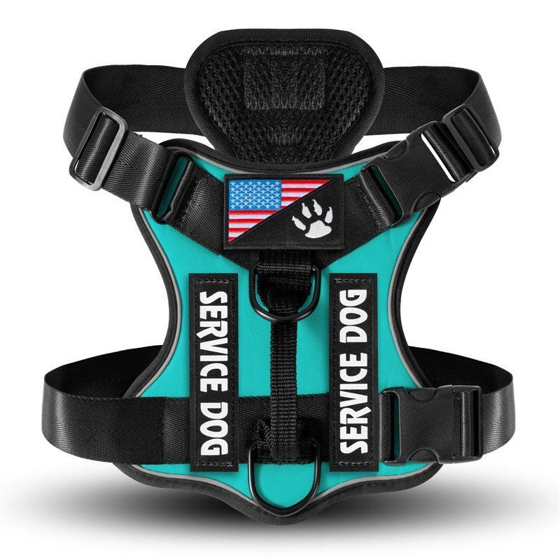 Large Dog Tactical Chest Strap Vest