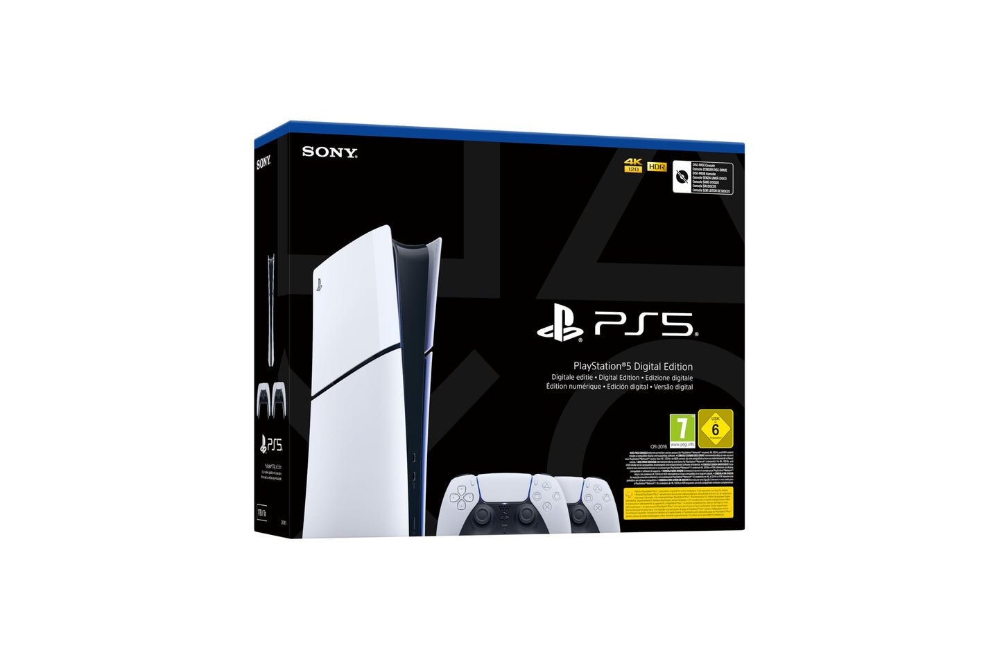 PlayStation®5 (Digital Edition) Bundle mit zweitem DualSense™ Wireless-Controller