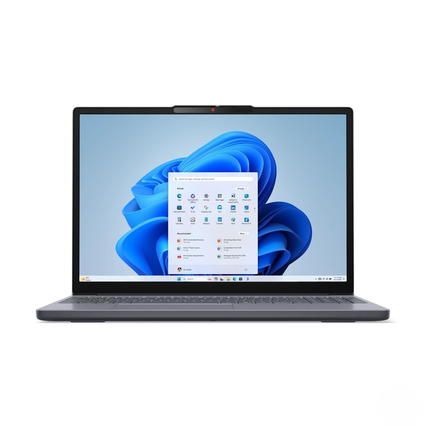 Lenovo Laptop 83K1003CMX IdeaPad Slim 3 15IRH10-15.3" WUXGA (1920x1200) | Intel Core i5-13420H | 16GB RAM | 1TB SSD M.2 | Windows 11 Home | Wi-Fi 6 | Nordiskt tangentbord - Luna Grey