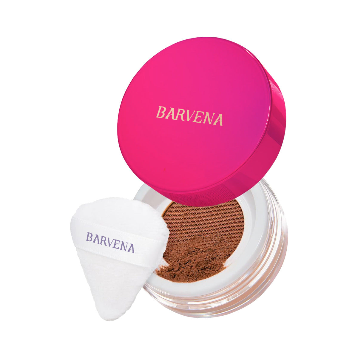 BARVENA Feather-Light Soft-Focus Setting PowderLong-Lasting Powder In A Compact Form