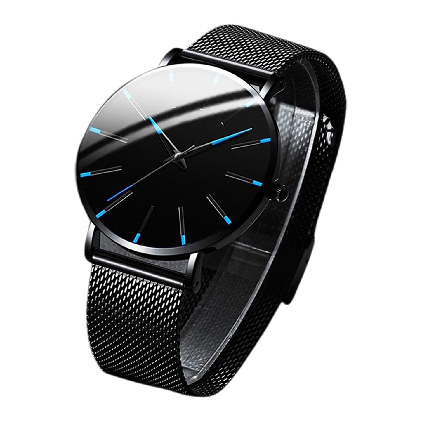 Wrist Watches, Analog Quartz, Sports Chronograph Watch Fashion, Timepiece Stylish Wristwatch Band, Luxury For Men's Business Watch Durable Leather, Battery Included, 1.57in