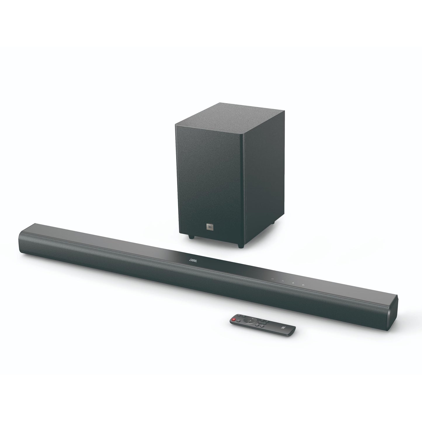 JBL Cinema SB 550, 3.1-kanals soundbar-högtalare med trådlös subwoofer, Dolby Audio, uteffekt 250 W, HDMI ARC och trådlös streaming via Bluetooth, svart
