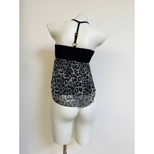 New Design Sense Niche Hot Girl Leopard Print Camisole