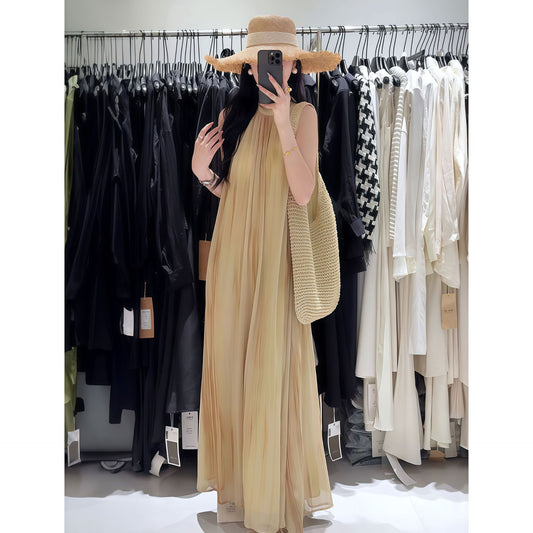 Strapless Tie-Dye Dopamine-Infused Stunning Evening Gown Long Dress