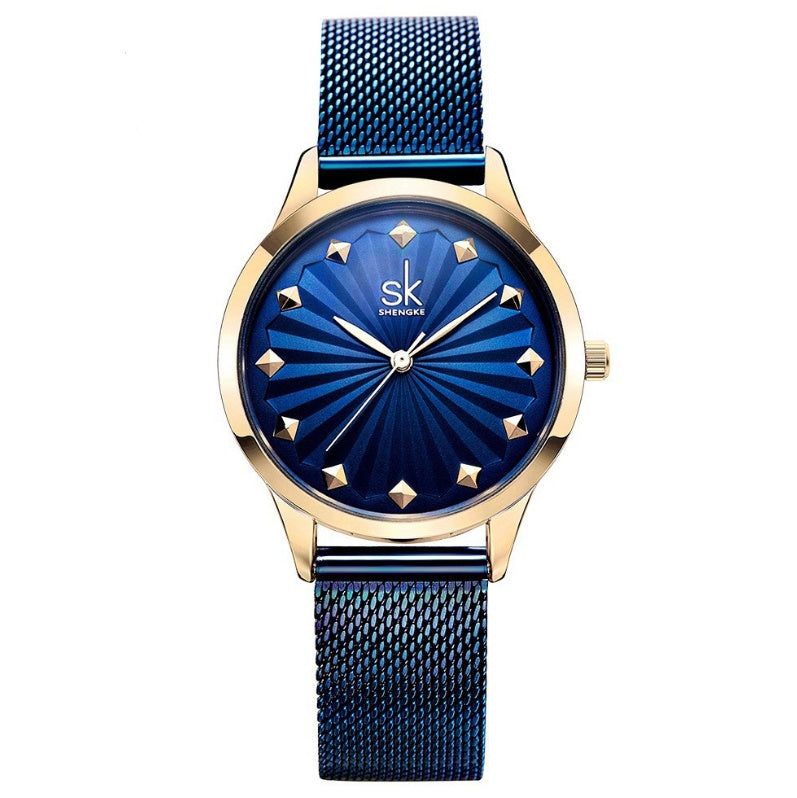 Shengke waterproof women's watch