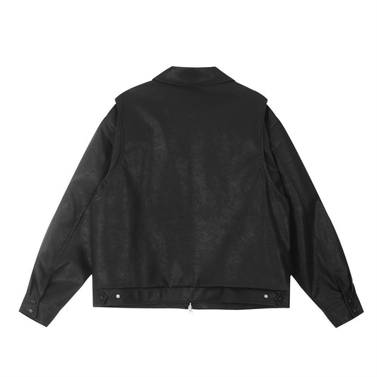 Fashion Personality Biker's Leather Jacket Men