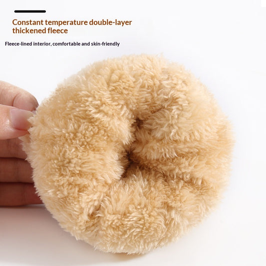 Christmas Double-Layer Touchscreen Gloves, Knitted For Outdoor Winter Warmth