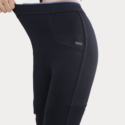 Warm Waffle Rabbit Plush Weight Loss Pants