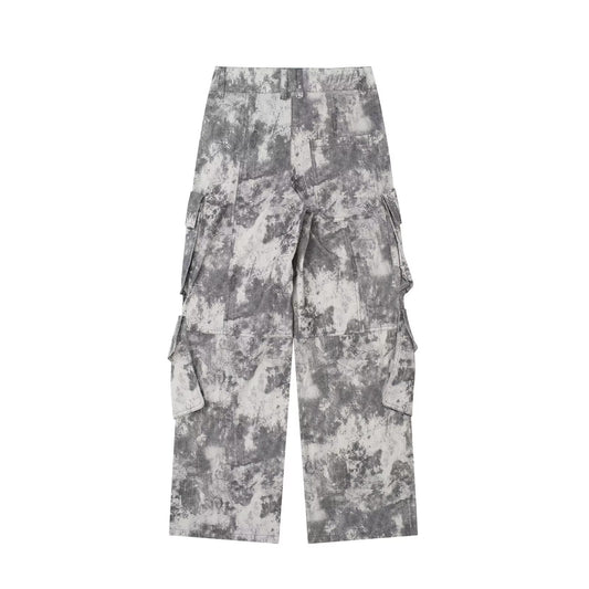 Autumn Women's Printed Mid Waist Trousers
