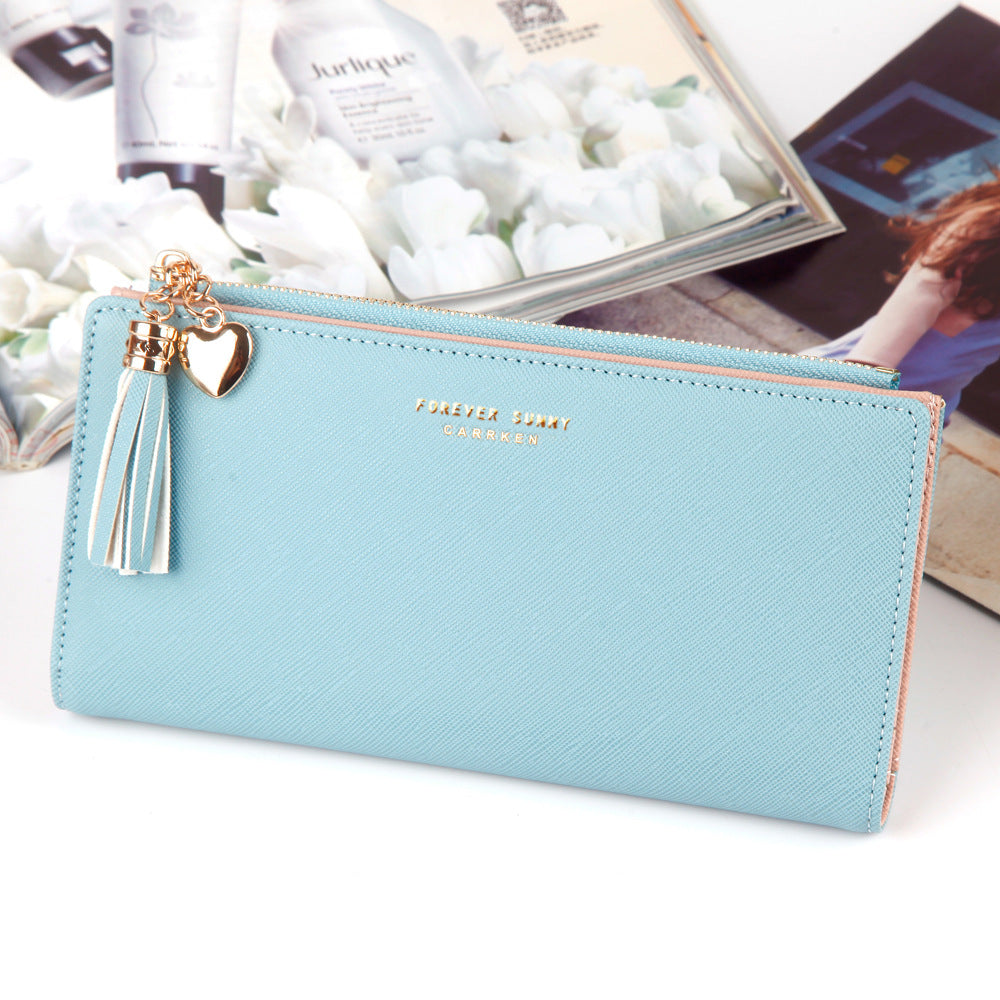 Long Wallet Ladies Student Fashion Tassels