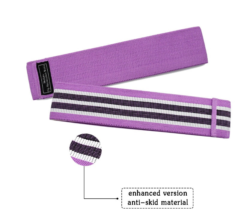 Practicing hip ring elastic band
