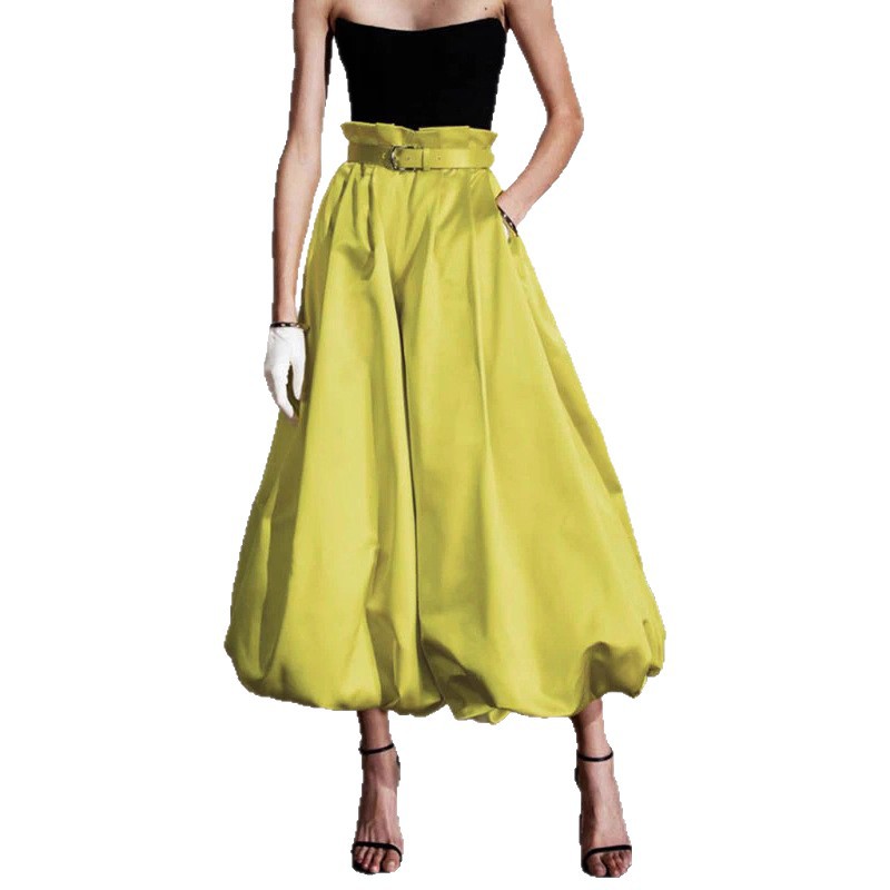 Elegant Graceful Casual Loose Fashion Work Clothes Style Bud Bloomers Trousers