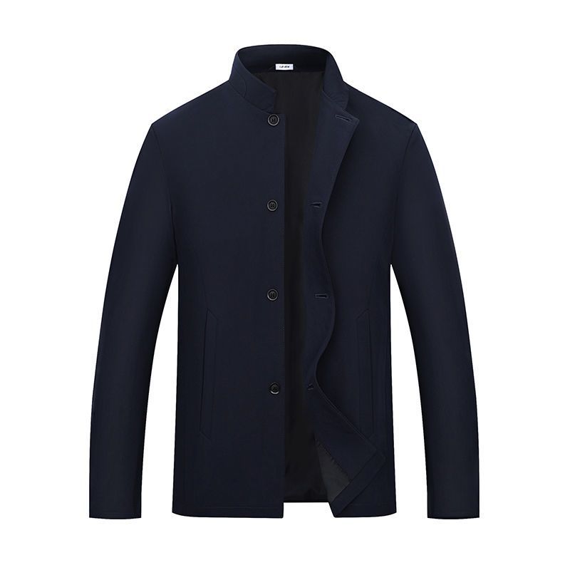 Thickened Mens Outerwear For Fall And Winter Casual Style For Middle-aged Men
