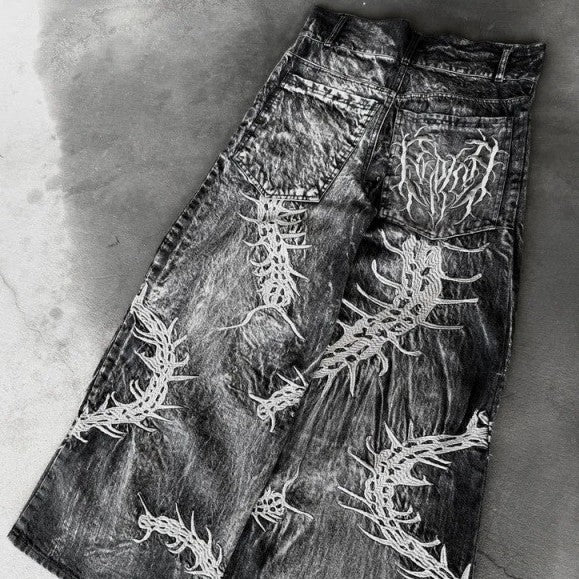 Plus Size Casual Pants Thin Jeans