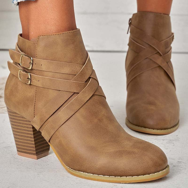 In Stock Short Boots Plus Size Height Increasing