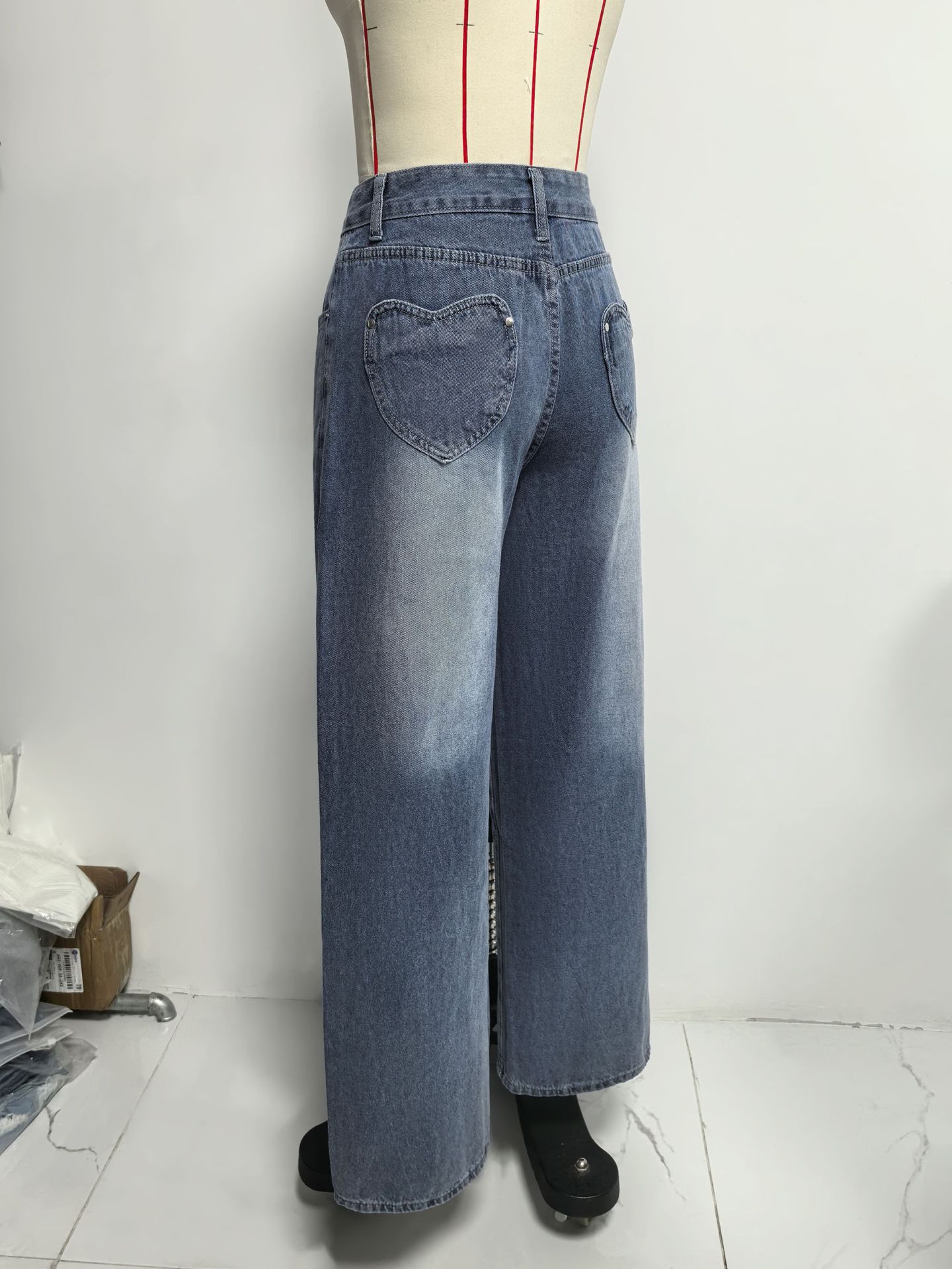 Vaskede Vintage Jeans