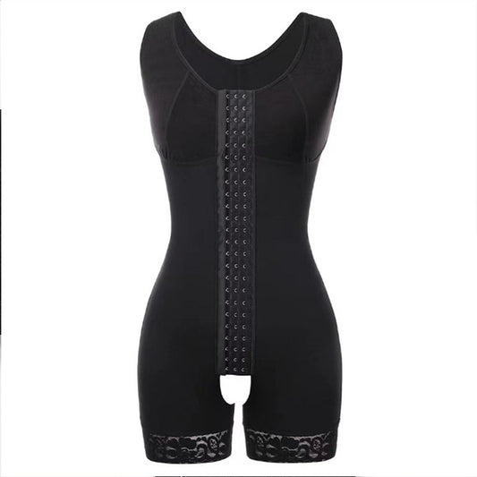 Breasted Lace Body Support Chest And Belly Contracting Corset