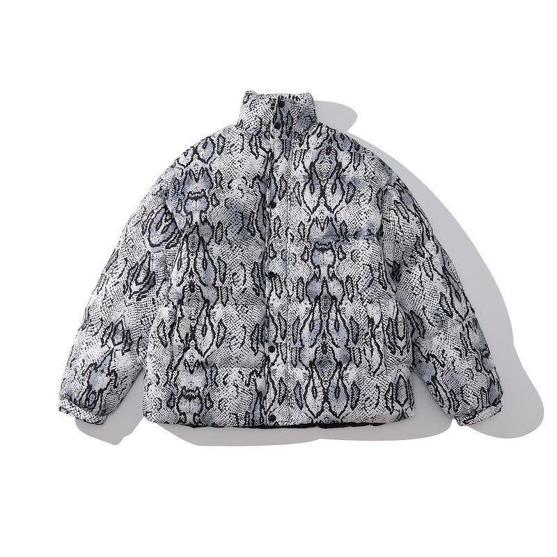Longteng Full Printed Cotton Clothes High Street Loose