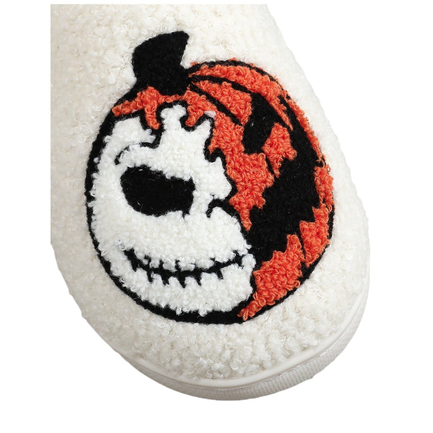 Komfortable The Nightmare Before Christmas Broderede Bomuldstøfler