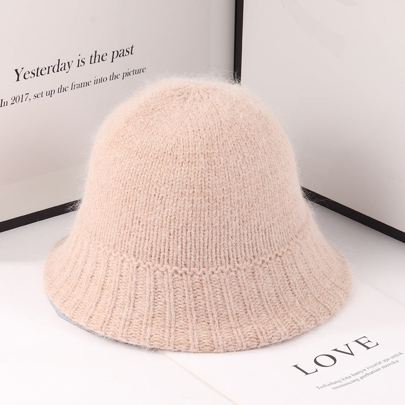 Top Basin Knitted Warm Plush Hat