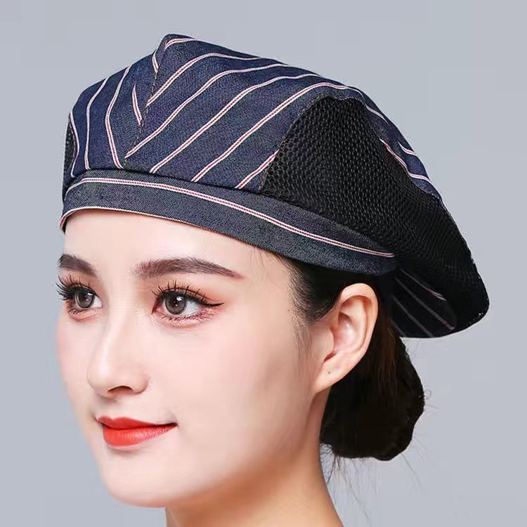 Breathable Hat For Waiter In Summer Restaurant
