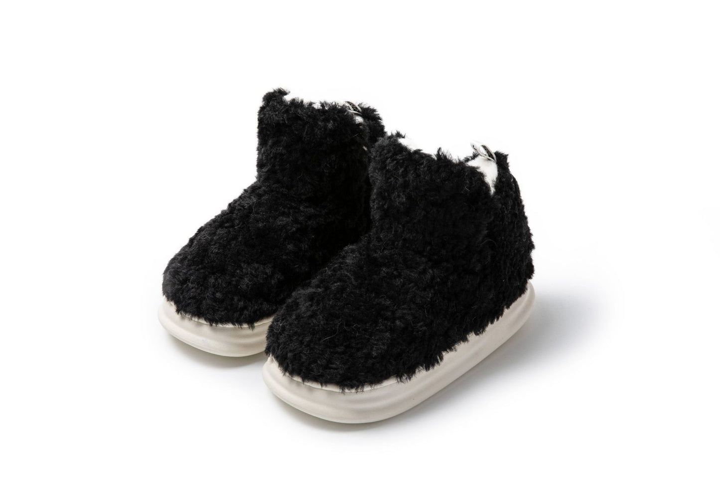 Female Winter Wear Heel Wrap Platform Type High Cotton-padded Shoes