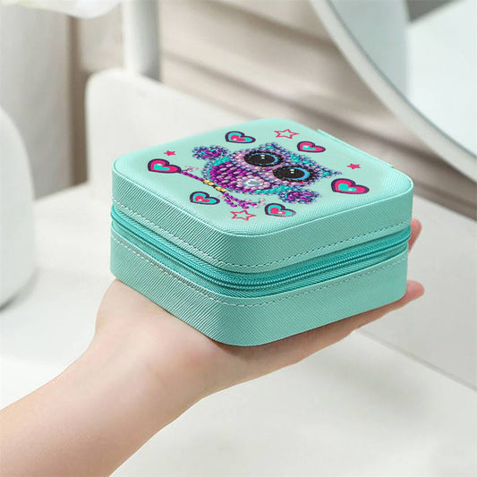 Diamond Painting Jewelry Storage Box Animal Diy Round Diamond 5D