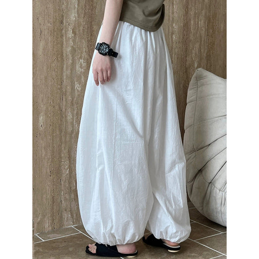 Womens Casual Laid-back Relaxed-fit Pants