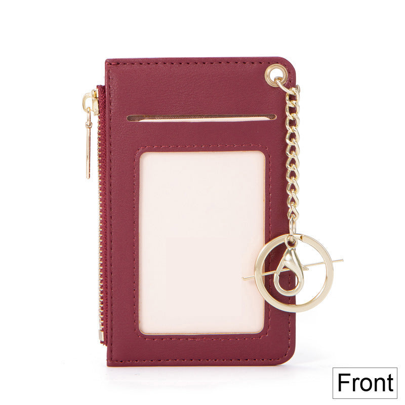 Leather card case