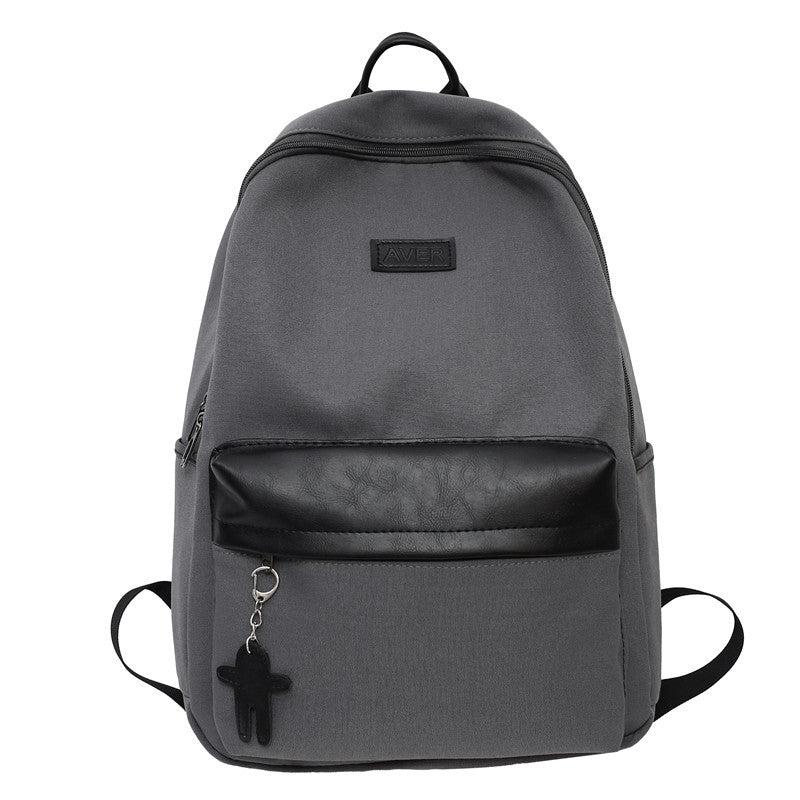 Large Capacity Color Blocking Student Bag