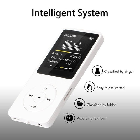 Sports MP3 With Screen MP4 Can Insert Memory Card 1.8 English Music Broadcast
