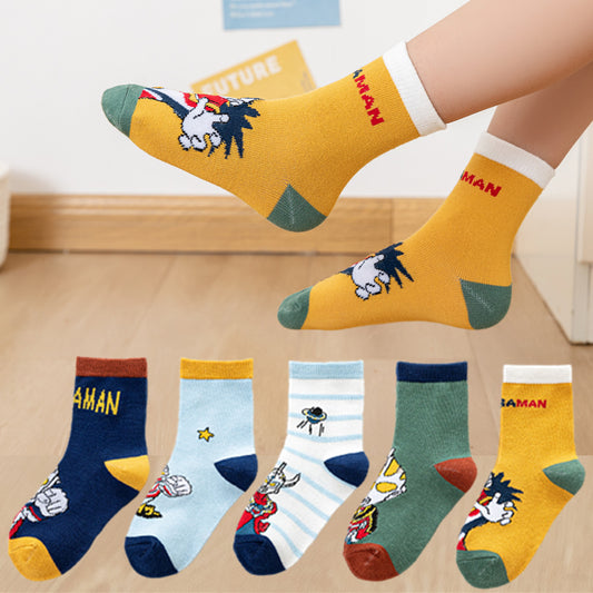 Children's Socks New Style Breathable Cartoon