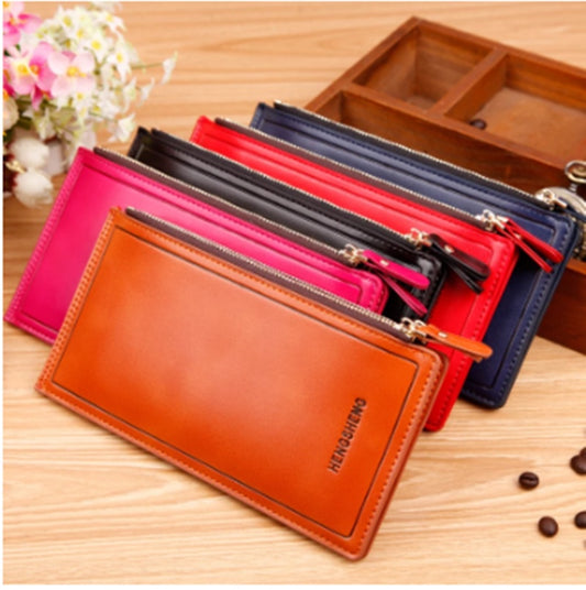 Multi - clip Wallet Female Ultra-thin Card Sleeve