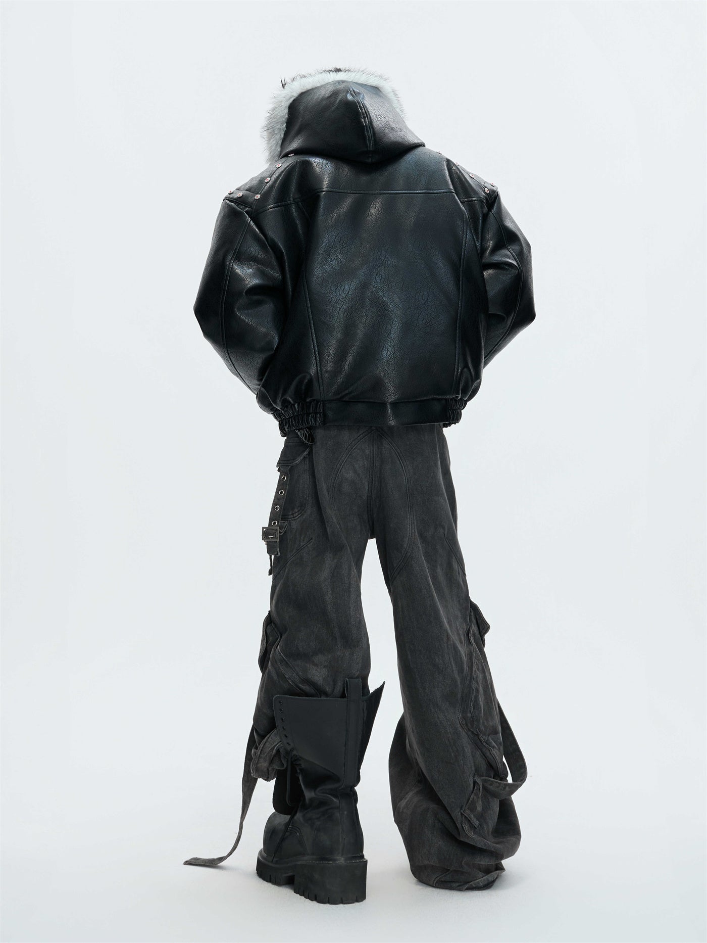 Hooded Extra-thick Fleece-lined Winter Coat