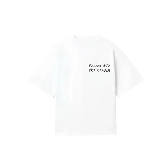 Summer Loose Short Sleeves T-shirt Men's And Women's Round Neck