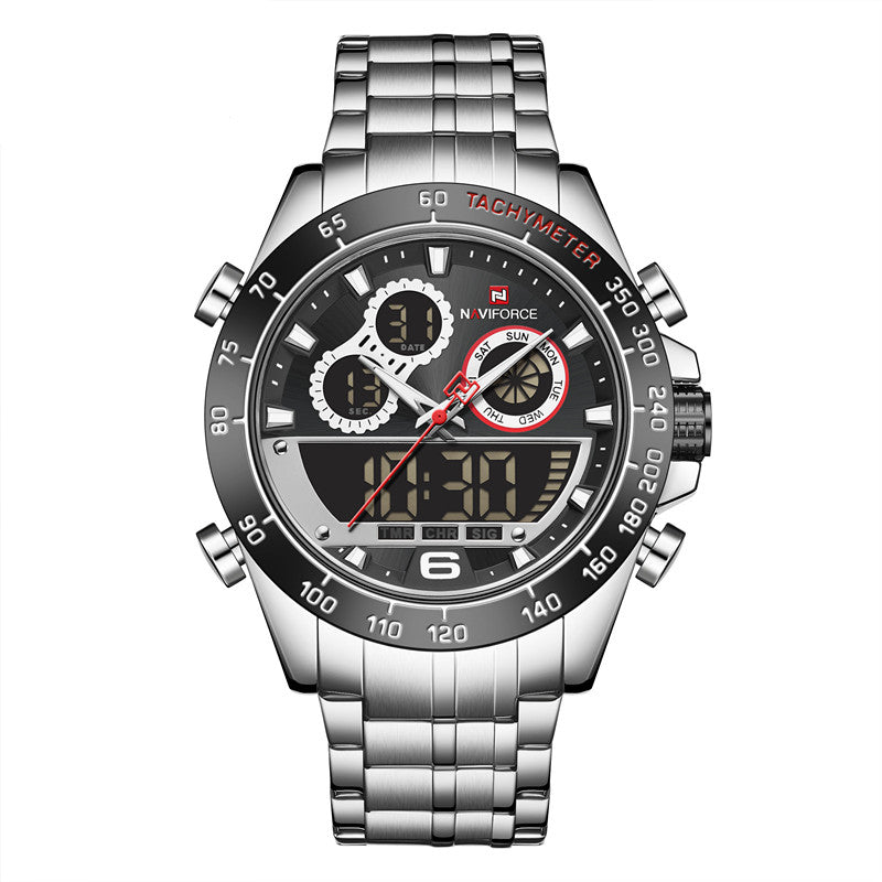 Student sports multifunctional luminous quartz watch