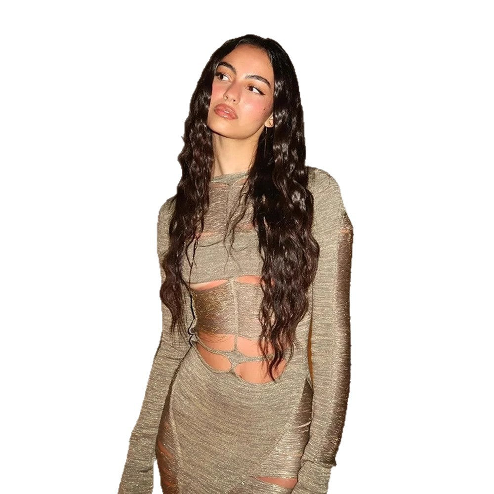 Autumn Fashion Elegant Long-sleeve Sexy Dress