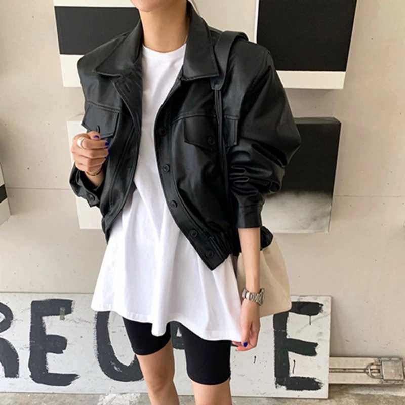 In-stock Korean-style Leather Jacket