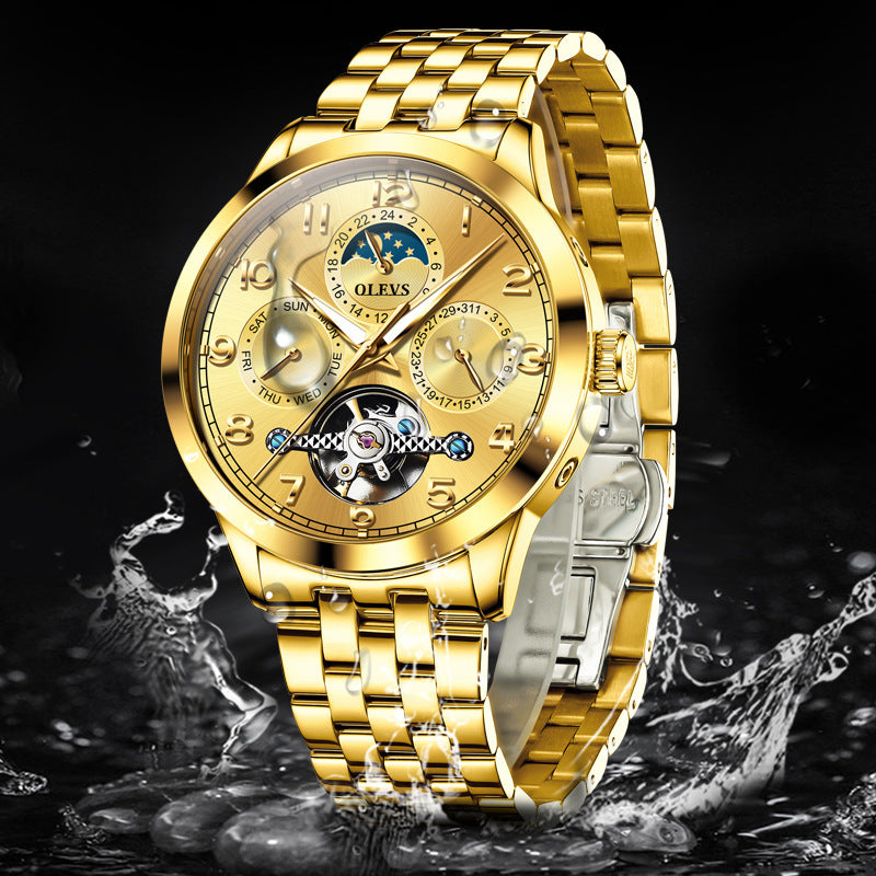 Luminous Waterproof Fully Automatic Mechanical Watch For Men
