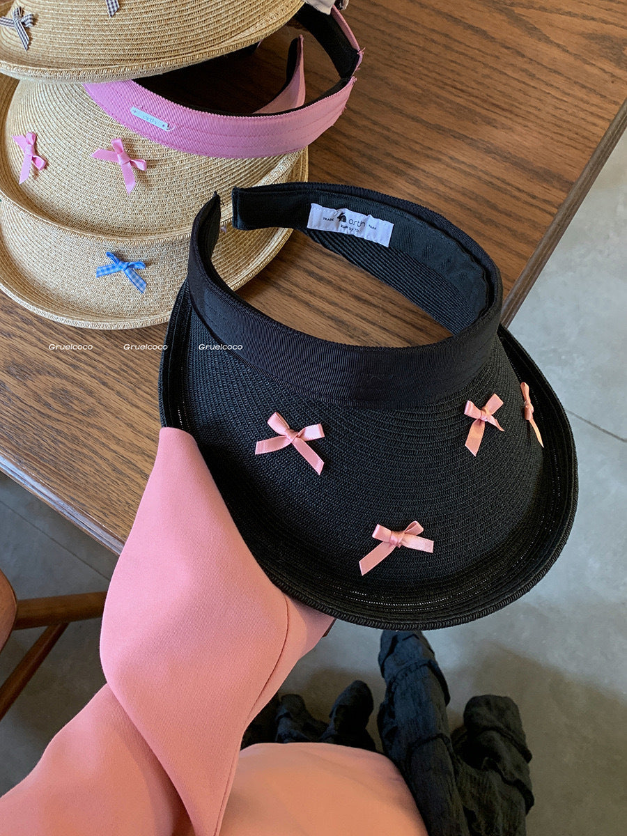 Original Design Color Bow Sun Hat