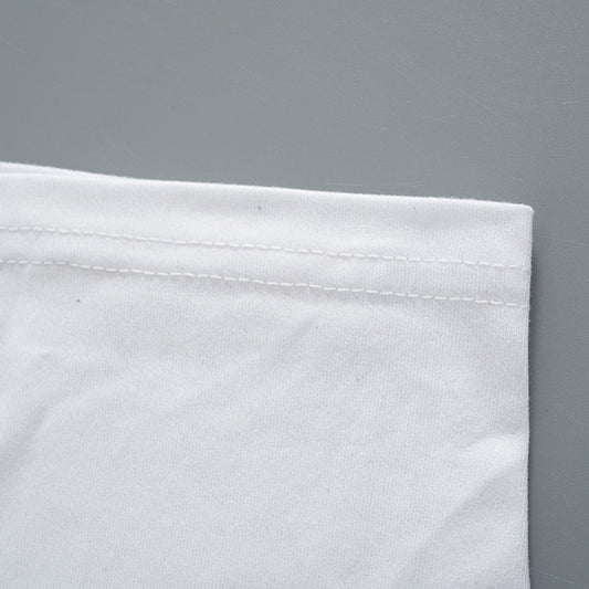 Crew Neck Print Street Versatile Short Sleeve