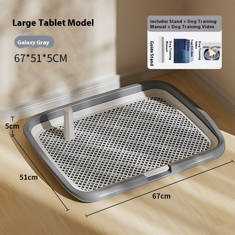 PET Plastic Fixed-point Dog Toilet