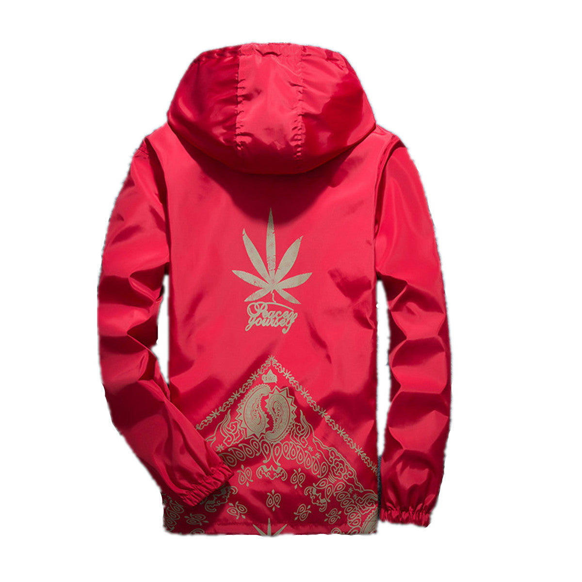 Spring new Japanese wind hooded men's casual jacket
