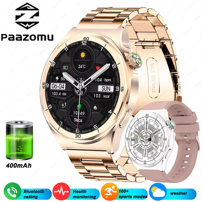 New Bluetooth Calling Men'S Smart Watch 360 * 360 HD Large Screen Heart Rate IP68 Waterproof Outdoor Sports Women'S Smart Watch