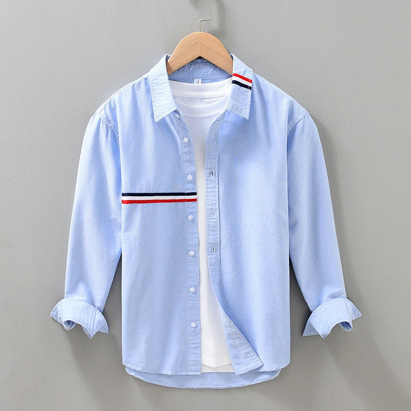 Hong Kong Style Ins Loose Shirt Trendy All-matching