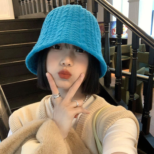 Women's Fashion Knitting Wool Fishing Hat