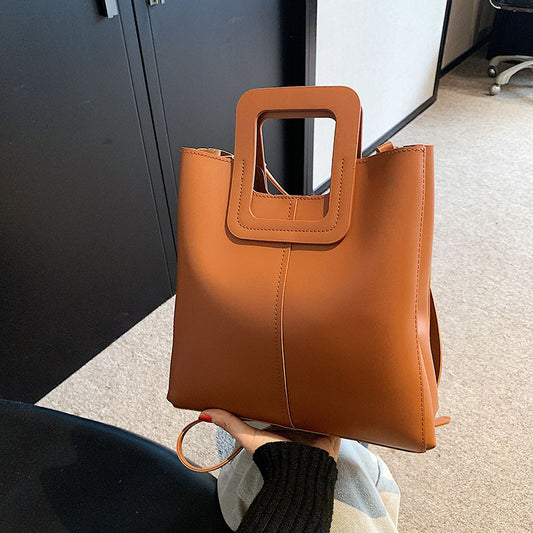 Fashion Minority Design High-grade Bucket Bag For Women New Trendy Commuter