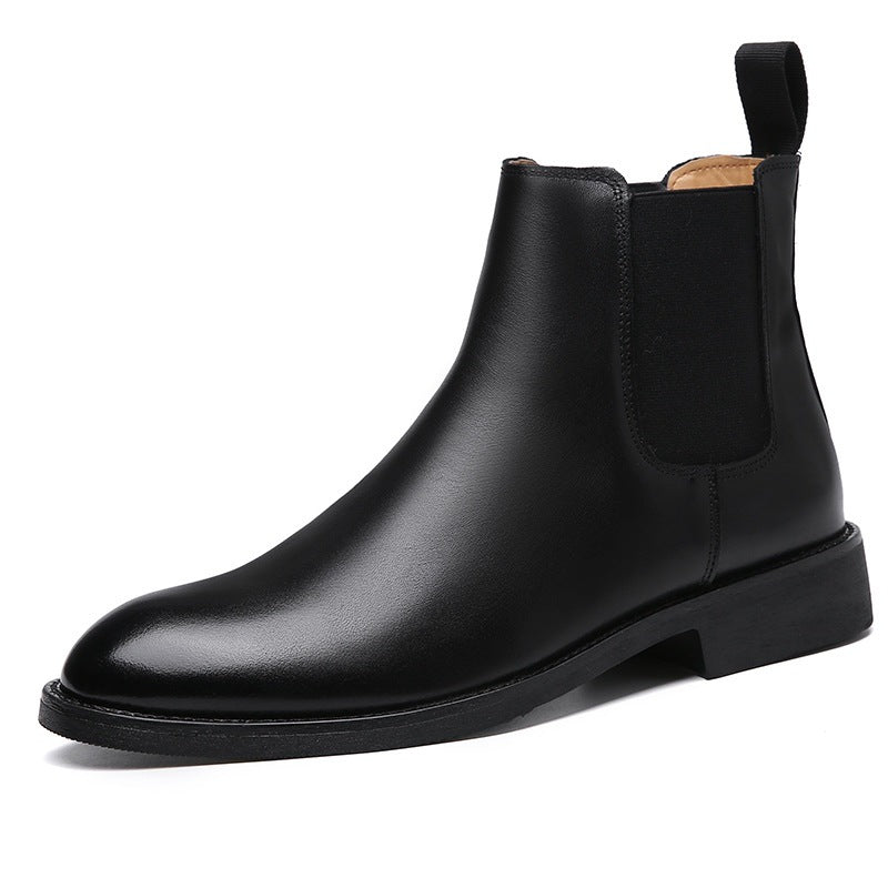 Men's Chelsea Boots AutumnWinter Suede High-Top